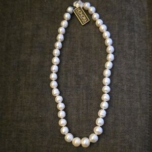 Honora Classic White Pearl Necklace